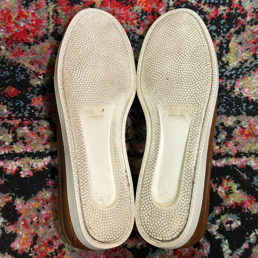 Vguc Rancourt & Co. Dirigo Vintage Venetian Loafer Brown Buckaroo Maine Usa 7 — image 2 of 8